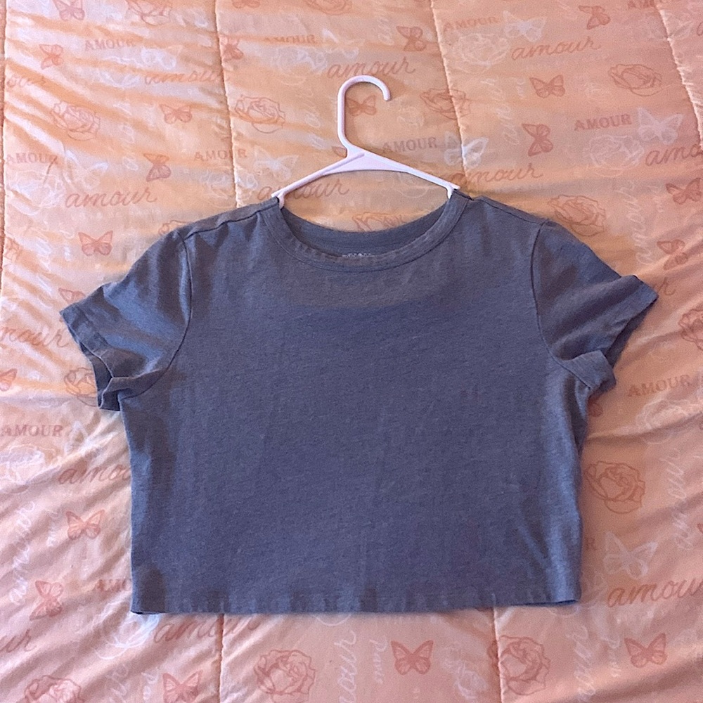 Large baby tee gray (wild fable)